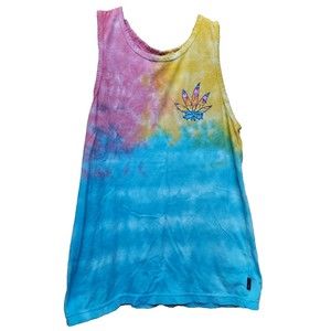 Dikotomy Tie-Dye Tank Top Size Small